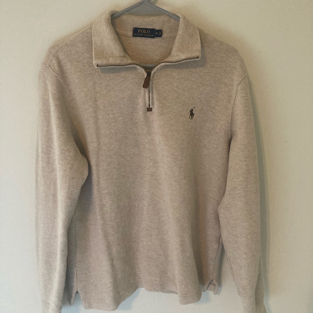 Men’s Polo Quarter-Zip Pullover